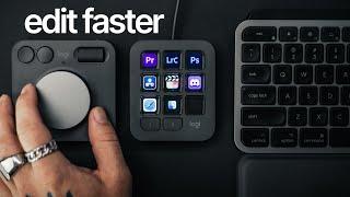 This Makes Editing 10x FASTER in Adobe Premiere Pro + Lightroom! (MX Creative Console)
