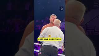 Dave Allen KNOCKS OUT Johnny Fisher  #shorts