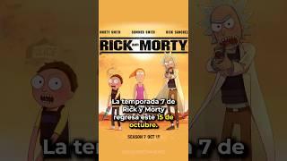 ¿Qué Pasará Con La Voz De Rick y Morty En La Temporada 7? #rickymorty #shorts