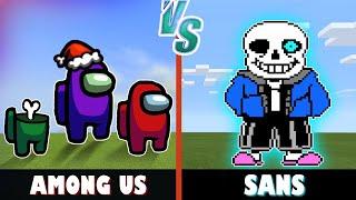 Among Us vs. Sans | Minecraft (WHO'S THE IMPOSTOR??)