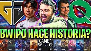 IBAI CASTEA LA MEJOR PARTIDA DEL MUNDIAL!BWIPOOO! - GEN vs FLY Game 1 WORLDS CUARTOS DE FINAL 2024