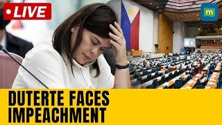 Sara Duterte Impeachment Live Updates | Philippines News Live | President Ferdinand Marcos Jr.| N18G