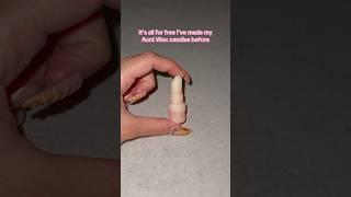 Making a Barbie wax candy set  #candy #shorts