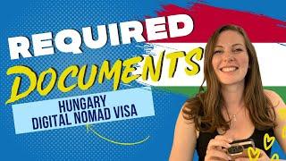 6 Documents for Your Hungary Digital Nomad Visa Application