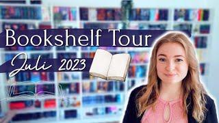  BOOKSHELF TOUR  ausführliche Bücherregal Tour Lieblingsbücher Fantasy New Adult & mehr! |07.2023|