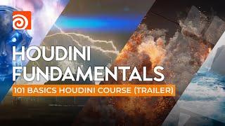 Houdini Fundamentals | 101 Basics Houdini Course (Trailer)