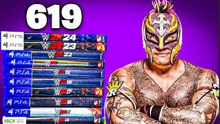 Hitting A 619 With Rey Mysterio In EVERY WWE 2K Game!