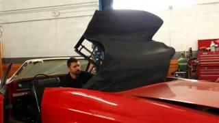 MCW CUSTOMS 65 impala converrtible top fix video