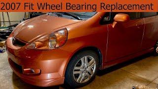 2007 Honda Fit Wheel Bearing Replacement