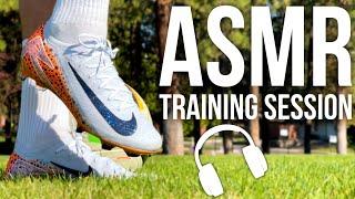 ASMR Individual Training Session for Soccer / Football in Nike Mercurial Vapor 16