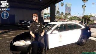 GTA V - LSPDFR 0.4.9 - LSPD/LAPD - Beach Patrol - Dangerous Driving | Vehicle Pursuits - 4K