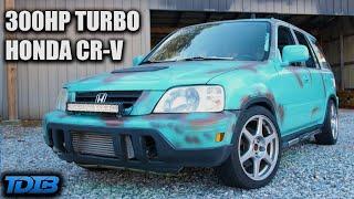 A BIG TURBO Honda CR-V is Hilariously Dumb