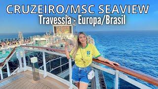 O  que fazer no CRUZEIRO DE TRAVESSIA EUROPA - BRASIL, tudo que eu fiz e comi!