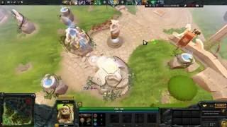 Dota 2. Новый ландшафт "immortal gardens" на халяву