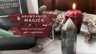 Money Spell || April Witchcraft Way Unboxing