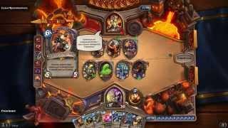 Hearthstone : Черная гора - самый веселый босс "конферансье" с одними легендарками)))