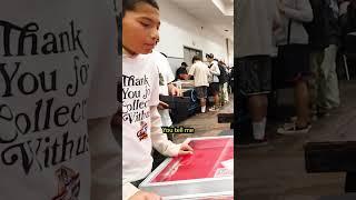 Sports Card Negotiation? #sportscards #shorts #cardshow #vlog