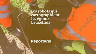 Les robots qui cartographient les égouts bruxellois