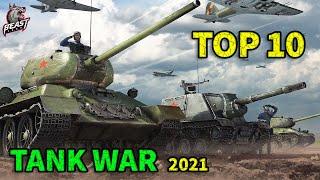 Top 10 BEST TANK WAR games you want to try -  Best Tank battles 2021