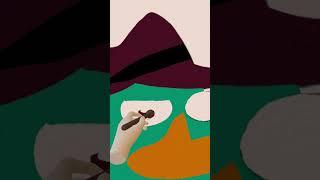 ️‍️🟢 A painting? Of a platypus? … PERRY THE PLATYPUS?! 