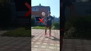 Чеканка мяча | последняя часть #чеканка #freestyle #футбол #рек