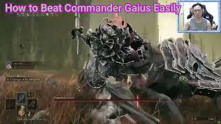 Elden Ring - How to Beat Commander Gaius Easily (Funny Version)