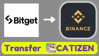 How to Send Catizen from Bitget Wallet to Binance