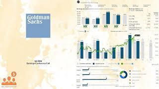 $GS Goldman Sachs Q2 2024 Earnings Conference Call