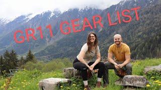 GR11 GEAR LIST - EVERYTHING WE TAKE HIKING ACROSS THE PYRENEES MOUNTAINS.