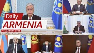 Special meeting of the CSTO chaired by Armenia addresses situation in Kazakhstan