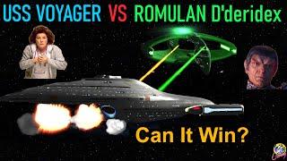 Can Voyager Defeat a Romulan D'deridex? - Both Ways - Star Trek Starship Battles