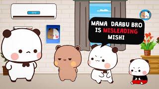 #BDC596 ▶Mishi FIRST DAY at Preschool| Animation Stories| peachgoma