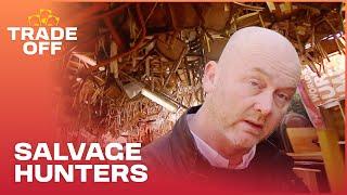 Drew Finds Oversize Industrial Antiques | Salvage Hunters Full Episode