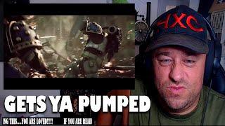 Space Marines Tribute - The Warrior Song [Warhammer 40 000 Music Video/GMV/AMV] REACTION!
