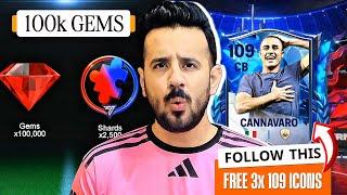 Follow This Method = Free 100k Gems + 3x 109 Icons (Aqua vs Inferno Guide)