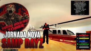 PRIMEIRA VEZ NO SURVIVAL APOCALYPSE | GTA SAMP DAYZ ANDROID/PC