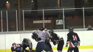 Turnhout-Leuven NL 26/02/11 FIGHT hockey