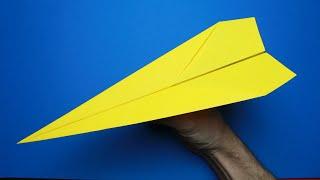 How to make a paper airplane that flies far away