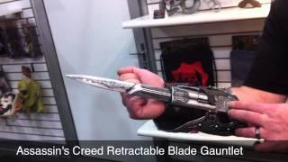 NECA Assassins Spring-Loaded Hidden Wrist Blade Demo