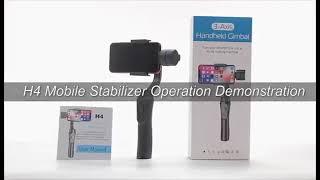 H4 3 Axis Gimbal Stabilizer Anti-shake Smart