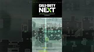 Call of Duty: Next EVENT INFORMATION - MODERN WARFARE 2 #shorts