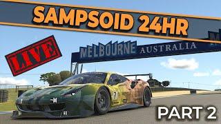 iRacing - Sampsoid 24hr - Part 2 | Ferrari 488 GT3 @ Phillip Island