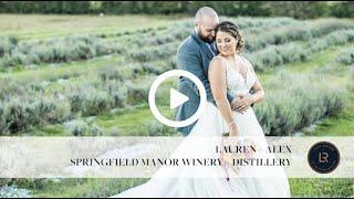 Alex & Lauren {Married} | Final Film | Springfield Manor | Radiant Films Wedding