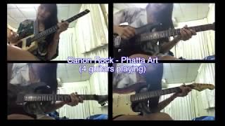 CANON ROCK - Phatta Art (4 Guitars)