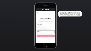 myCANAL évolue : mot de passe oublié