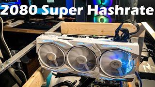 Asus Strix 2080 Super Hashrate Mining Ethereum ETH