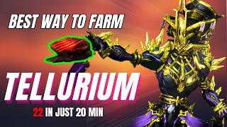 The Single BEST way to farm Tellurium in Warframe 2024