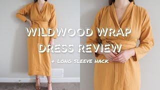 SEWING VLOG | Wildwood Wrap Dress Sewalong & Review