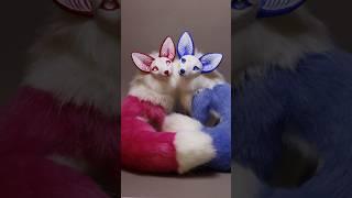 How I created toy foxes