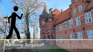 Der Geher in Hamburg: Bergedorf